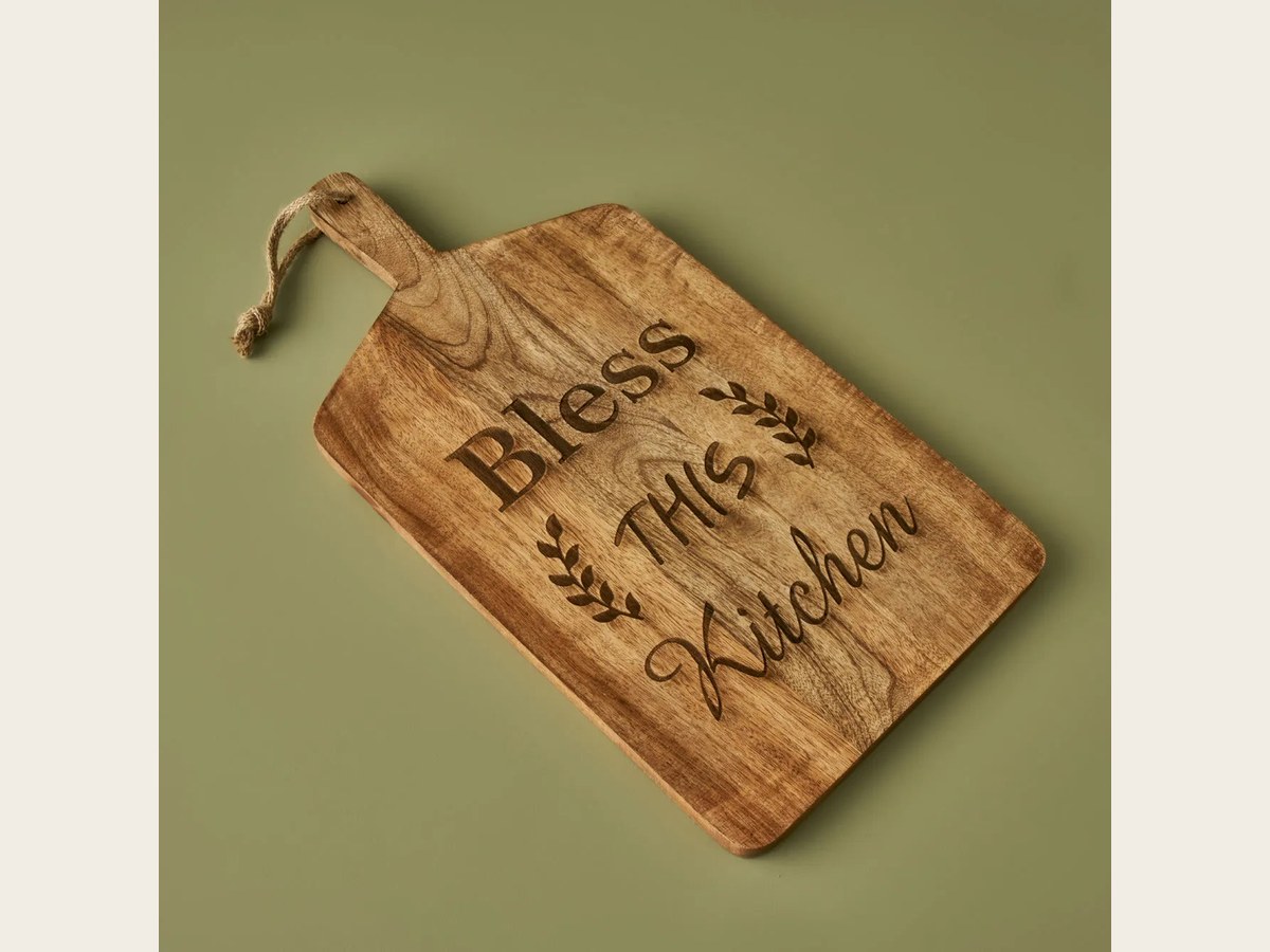Belle Maison mango wood serving board