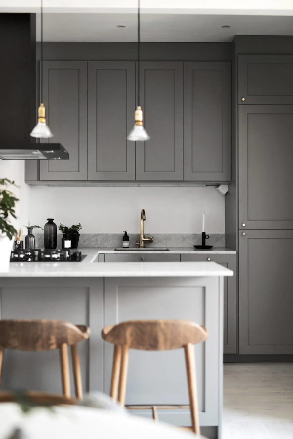 Kitchens that Will Convince You to Go Gray